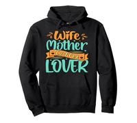 Wife Mother Coffee Lover Funny Mother's Day Coffee For Mom Sudadera con Capucha