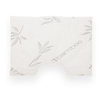 Wife Pillow Topper Rayon ShellCharcoal Shredded High Density Memory Foam Filling Adjustable for Side Sleepers by Zipper Acc