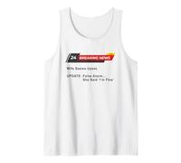 Wife Seems Upset! Update: False Alarm, She Said 'I'm Fine'. Camiseta sin Mangas