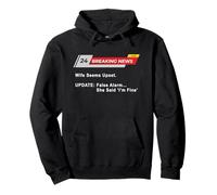 Wife Seems Upset! Update: False Alarm, She Said 'I'm Fine'. Sudadera con Capucha