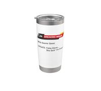Wife Seems Upset! Update: False Alarm, She Said 'I'm Fine'. Vaso térmico de acero inoxidable de doble pared
