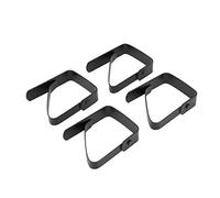 Wifehelper 4 unids Clips de Tela de Mesa Clips de Cubierta de Tela de Mesa Grande Pinzas Antideslizantes del sostenedor del Mantel de Acero Inoxidable para los Partidos Picnics Restaurantes 5 * 4cm