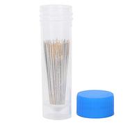Wifehelper Agujas De Punto De Cruz Bordado Aguja De Bordado Punto De Cruz Caja De Agujas De Cola Dorada Ojo Grande 100 Piezas Aguja De Máquina De Coser De Metal (Nº 26)
