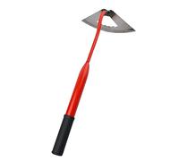 Wifehelper Azada de Acero Manual para Plantar Jardín, Herramienta Portátil de Acero para Deshierbar y Aflojar el Suelo, Azada Manual Pequeña para Jardín, Raspador de Malas Hierbas para (#1)