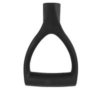 Wifehelper Pala Mango de Agarre en D Diámetro Interior 32mm Pala de PVC Pala de Nieve Mango de Repuesto Accesorios de Jardín para Pala Pala de Nieve Herramienta de Rastrillo de Excavación (Negro)