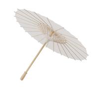Wifehelper Paraguas de Papel en Pintado a Mano, Paraguas de Papel Artesanal Elegante de Estilo Chino, Paraguas de bambú Asiático con Huesos de Paraguas de Madera Maciza para Niños