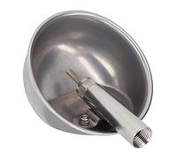 Wifehelper Tazón de Agua para Cerdos Suministros Tazón Automático para Cerdas Bebedero Engrosado Bebedero Fuente para Beber Acero Inoxidable Equipo de 13 Cm Tazón para Ofrenda de Agua