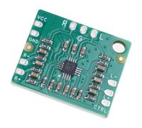 Wiffe Amplificador de oído de salida de un solo extremo equilibrado diferencial profesional MAX97220 para uso en estudio, convertidor de sonido equilibrado a un solo extremo