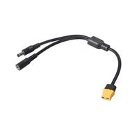 Wiffe Cable adaptador de alimentación macho hembra de 5,5 x 2,1 mm para gafas FPV, panel solar y fuente de alimentación al aire libre, cable de alimentación FPV