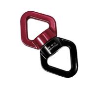 Wiffe Conectores giratorios triangulares de cuerda giratoria de 360 grados para columpio, pilates, hamaca, aleación de aluminio de 30 KN, cuerda giratoria