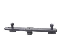 Wiffe Enlace de cabeza de doble esfera modificable para equipos de soportes | Orificio para tornillo de pie, accesorios de soporte de cámara, soportes de coche, soportes de pantalla para teléfono