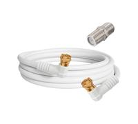 Wiffe FUNCTION - Cable coaxial de radiofrecuencia macho a hembra, traductores digitales consistentes, antenas VCR, indicación segura, receptor de satélite, cable de radiofrecuencia, función hembra