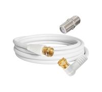 Wiffe FUNCTION - Cable coaxial de radiofrecuencia macho a hembra, traductores digitales consistentes, antenas VCR, indicación segura, receptor de satélite, cable de radiofrecuencia, función hembra
