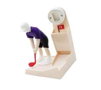 Wiffe Home - Abridor de botellas con tema de golf, B | Herrajes de placa de metal, base de bandeja independiente, pieza de entretenimiento de cocina
