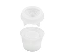 Wiffe Molde de carrusel 3D de cristal epoxi para almacenamiento de joyas | Molde de resina de silicona para botellas adecuado para soporte de jabón, joyas, anillos, macetas, decoración del hogar
