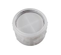 Wiffe Moldes de resina con forma de carrusel con tapa para joyero, extremo | Molde de resina epoxi con tapa para contenedor, caja de baratijas y soporte para brochas de maquillaje