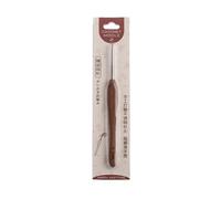 Wiffe SWooden Handle Crochet Hook Ergonomic Grip Stainless Steel Crochet Hook Needle Yarn Tool for Knitting Weaving Ergonomic for Knitting