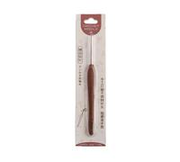 Wiffe SWooden Handle Crochet Hook Ergonomic Grip Stainless Steel Crochet Hook Needle Yarn Tool for Knitting Weaving Ergonomic for Knitting