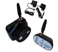 WiFi 2,4 GHz WiFi + 433 MHz inalámbrico Mini indicador de nivel de llenado de 56 mm sensor ultrasónico de nivel de agua para tanque de aceite de calefacción, tanque de agua, cisterna para Smarthome