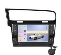 WiFi 5G Para VW Volkswagen Golf 7 2013-2017 Radio De Coche Carplay Inalámbrico Android Auto Android 15 Estéreo De Coche Pantalla Táctil De 9 Pulgadas GPS Navegación Bluetooth FM Mi(Color:8 Core 4+64G)