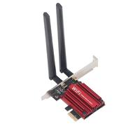 WiFi 6 Card, 1800Mbps BT 5.2 Dual Band USB WiFi Adapter for PC, Ultra Low Latency, WPA3 Network Security, 802.11ax Desktop Gigabit Network Card Adapter, Support Windows 11, 10