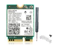 WiFi 7 BE200 BE200NGW M.2 Tarjeta WiFi BT5.4 802.11BE Tri-Band 8774Mbps NGFF WiFi 7 Adaptador de Red inalámbrica portátil para PC Windows 11/10