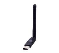 WiFi Adapter, Wireless Network Card, Fast Transfer Plug Play Wide Coverage Stable Signal Compact Size Portable Design Lightweight Build, Network Adapter, for Laptop
