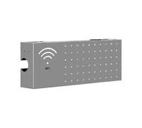 Wifi Box Hider - Router Storage Box, Wall Mount Router Organizer, Modem Hiderr | Hider for Internet Cords, TV Setup, Desktop, Home Organization, Cable Protection, Electronics Management
