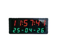 WIFI Clock Network Timing LED Electronic Clock Display Year Month Day Hour Minute Second Alarm Clock Typec
