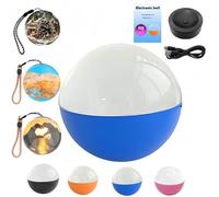 WiFi Crystal Ball - 3D Video Photo Memory Sphere, 2.7" Upgraded Crystal Ball Video Player,Personalized LED Photo & Video Sphere,Uploadable Videos & Photos,for Anniversary Xmas (Blue)