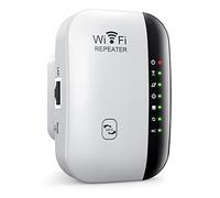 WiFi Extender, HYCLAM 300Mbps WiFi Range Extender Support AP/Repeater Mode and WPS Function, WiFi Repeater with Ethernet Port, Quick Setup, Home Wireless Signal Booster