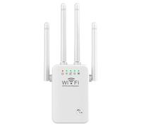 WiFi Extender Signal Booster, WiFi Range Extender, WiFi Extender Signal Booster for Home, Repeater with Ethernet Port, Wireless Internet Repeater, WiFi Booster and Signal Amplifier (EU Plug,White)