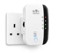 WiFi Extender, WiFi Booster,WiFi Repeater, Covers Up to 3650 Sq.ft and 45 Devices, Internet Booster-with Ethernet Port,Quick Setup,Home Wireless Signal Booster