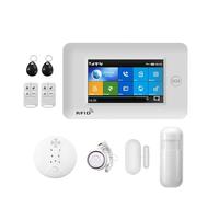 WiFi+gsm GPRS Sistema Inalámbrico De Alarma Antirrobo Seguridad For El Hogar App Control Remoto Anfitrión MonitorizacióN Remota(K)