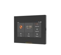 Wifi Gsm hd Sistema de alarma seguridad for el hogar Kit ladrón inalámbrico 433MHz TOUCH TOUCHO COMPLETO ANTI-TOUGHTPRINT SOPORTE SMART LIFE Instalación rápida(Ost-H501-HD-2G-panel)