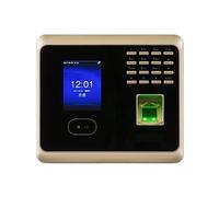 WiFi Hace Frente a la máquina Inteligente biométrica de la atención de la Huella Dactilar for el Uso de la Oficina(Color:Gold)