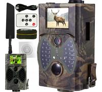 Wifi LTE GSM IR Cámara de caza de bosques portátil LCD 16MPX FULL HD