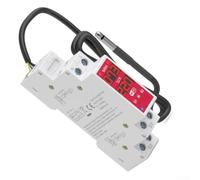 WiFi para Smart Temp Hygro Controller DIN Rail para aplicación tuya para Smart Humidity Sensor WiFi 16A Dry Contact Output DIN Rail Climate Controller WiFi Real-Time Monitor WiFi para Thermo Hygro