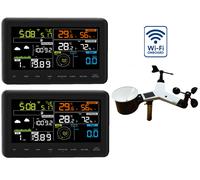Wifi Radio Estación Meteorológica Froggit WH3000 Se Pro Twin (2 Mostrar) -