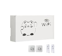 WiFi Router Storage Box Space-Saving No-Drilling WiFi Router Rack Holder