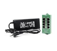 WiFi-Texas WT-GAT-4-56v120w 4 Puertos Gigabit 802.3af / PoE + inyector de negociación automático con 56 voltios 120 vatios de Suministro de energía