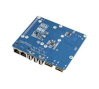 Wifi6 Doble sustrato Eth/Mini Ordenador diseñado para el módulo de computación RPI 4 (excluido), con Teclas m.2 e a Bordo