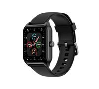 WIFIT - Reloj Inteligente WiWatch S Plus Negro Android e iOS -IP68 - A-GPS - Cardiofrecuenciómetro - Monitor de sueño - Sensor de oxígeno - 100 Modos Deportivos - Autonomía de 10 días., Negro,