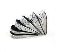 wiftly 1 par de suelas ortopédicas de soporte del talón, para hombre y mujer, transpirables, almohadilla antichoque, con hueco y apoyo aumentados, S/M