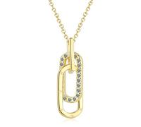 wiftms Collar de plata 925 para mujer con colgante de cruz elipse, símbolo eterno, circonita cúbica, collar en Y, collar de verano a la moda, plata de ley