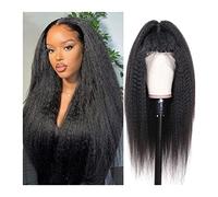 WIG 8-28 pulgadas de encaje recto de color recto 360 Pelera frontal de encaje Pre Leamado Medio Marrón Remy Brasil 4x4 Cierre de peluca Human Peluces para mujeres pelucas grises para mujeres (peluca