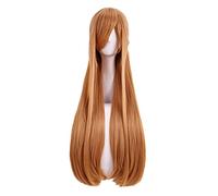 Wig Anime Cosplay RPG for Sword Art Online Yuuki Asuna Cosplay Pelucas SAO Yuki Asuna Peluca de pelo largo
