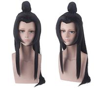 Wig Anime Cosplay Wig for Heaven Bendición Novela del funcionario con el mismo párrafo Gracias Compasión Flower City Flower City Flower Stand Prince Yue God Anime Peluca Color: Prince Yue God