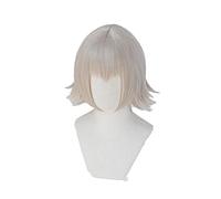 Wig For Alter Jeanne dArc Wig Fate Grand Order Cosplay Wig Synthetic Hair FGO Joan of Arc Gray