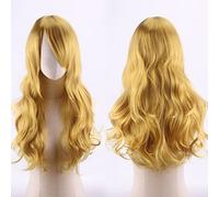 Wig for Anime Wigs Cosplay Christmas Cos Anime Wig Universal Multicolor 70Cm Long Curly Hair Micro Curly Hair Cosplay Color:Jf70-07